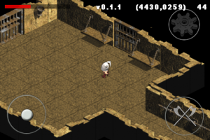 Screenshot of isometric tileset from XSI working in-game.